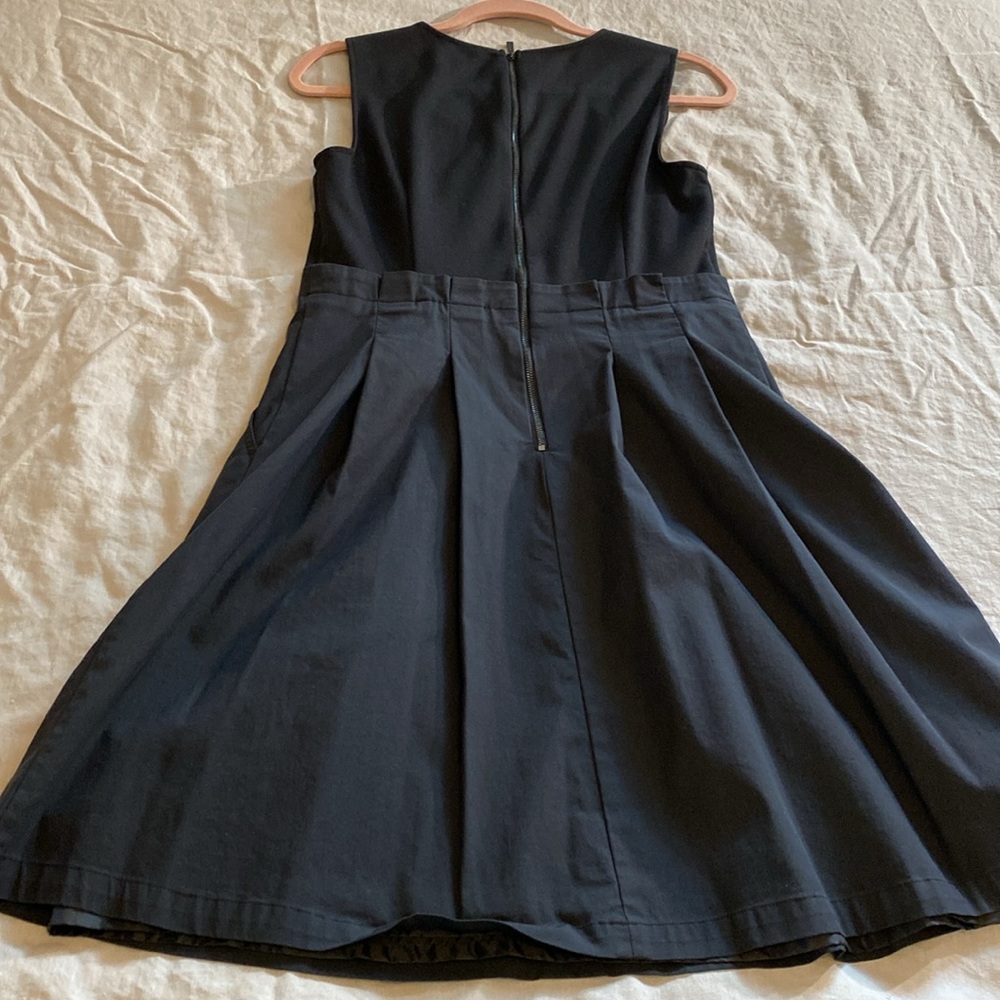 Karl Lagerfeld casual black dress Sz.8 - Picture 6 of 11